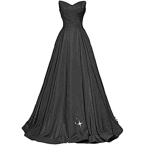Sound of blossoming Women Glitter Prom Dresses Long Sweetheart 2021 Formal Evening Gowns A Line Party Dresses