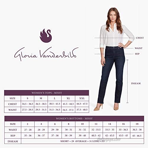 Gloria Vanderbilt womens Amanda Capri Jeans