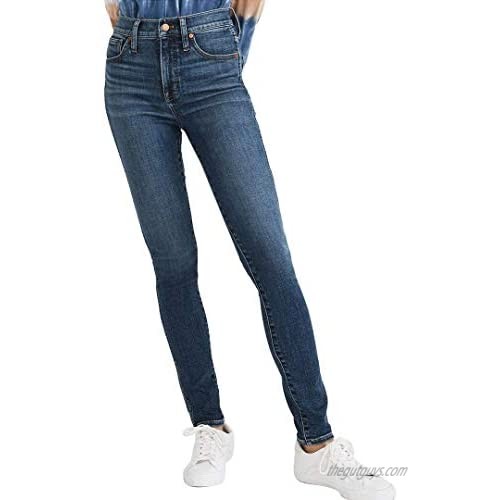 Madewell 10" High-Rise Skinny Jeans in Cordell Wash