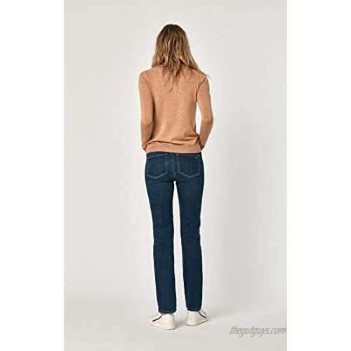 Mavi Women's Kendra High Rise Straight Leg Jeans