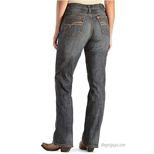 Wrangler womens Aura Mid-rise Instantly Slimming Jeans