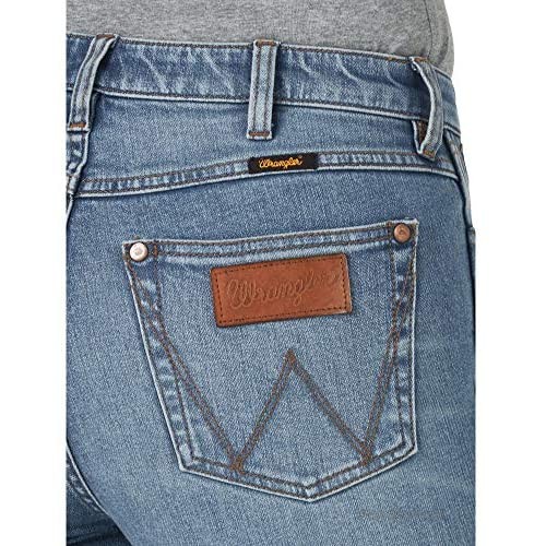 Wrangler Women's Retro High Rise Trouser Green Jean