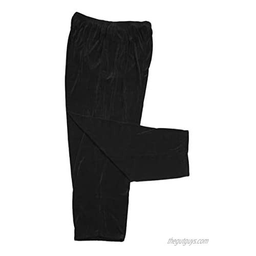 A Personal Touch Women's Plus Size Slinky Elastic Waist Pull-On Dress Pant