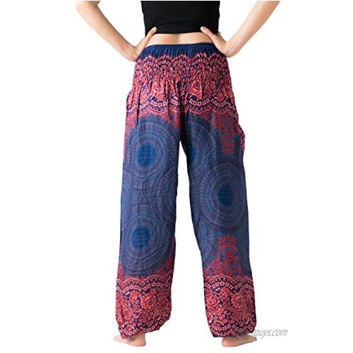 B BANGKOK PANTS Women's Harem Boho Pants Hippie Clothes