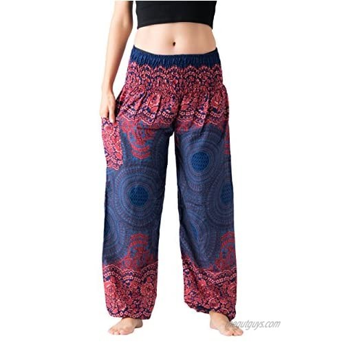 B BANGKOK PANTS Women's Harem Boho Pants Hippie Clothes