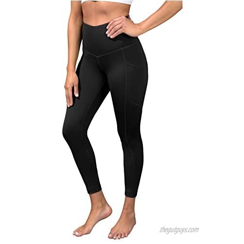 90 Degree By Reflex Super High Waist Elastic Free Ankle Legging with Side Pocket