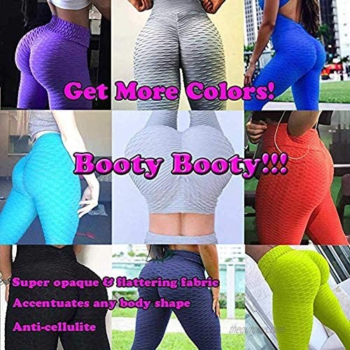 Draworld TIK Tok Leggings Butt Lift Anti Cellulite High Waist Yoga Pants Workout Stretchy Slimming Booty for Women