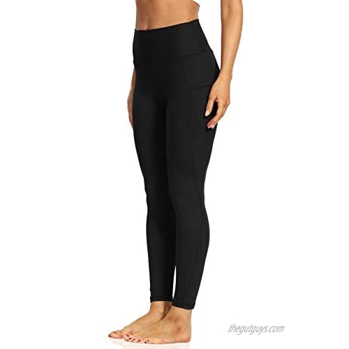 Foucome Buttery Soft Women's Leggings High Waisted Yoga Pants with Pockets Tummy Control Workout Tights