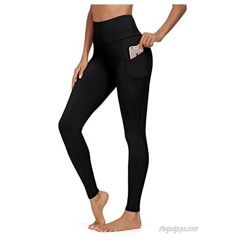 Jouica High Waist Yoga Pants with Pockets  Tummy Control  Workout Pants for Women 4 Way Stretch Yoga Leggings with Pockets