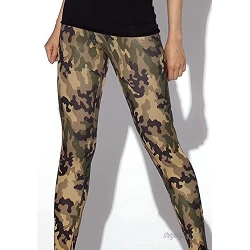 Sister Amy Women's Floral Printed Footless Elastic Tights Legging