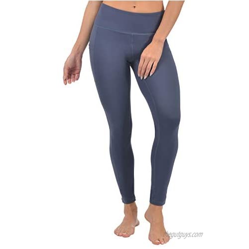 Sylonway High Waist Yoga Pants with Pockets for Women Tummy Control Workout Running Yoga Leggings