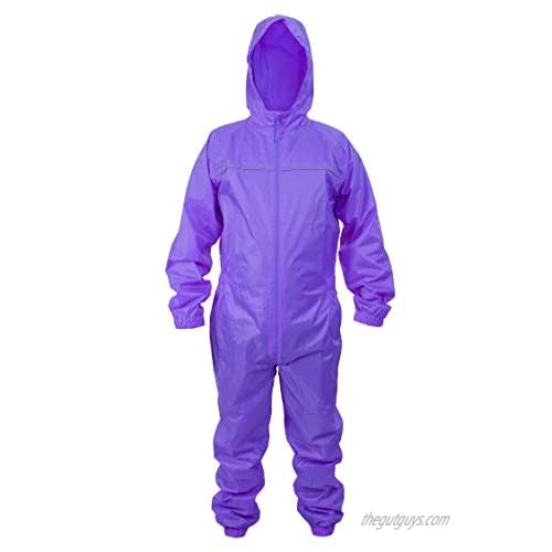Adults Unisex Waterproof All in One Rainsuit Ideal Wet Weather Gear - Mens & Ladies