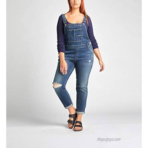 Silver Jeans Co. womens Relaxed Fit Overall