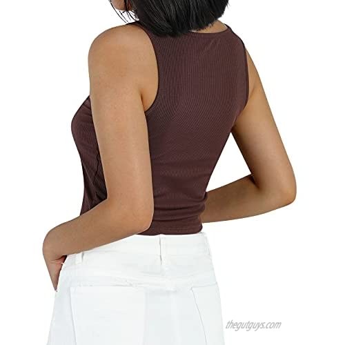 Girl Women Y2k Sexy Crop Top Sleeveless Camisole Shirt Spaghetti Strap Cami Top E-Girl Cami Tank Top Streetwear