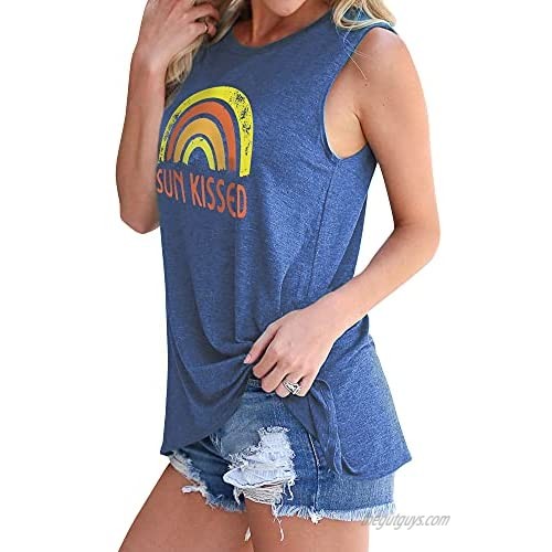 Nlife Womens Tank Tops Novelty Graphic Tees Shirt with Sayings Casual Tshirts Summer Ladies Tops