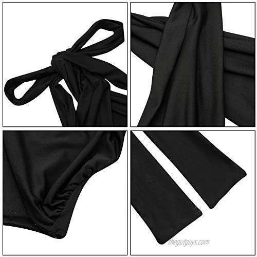 Sexy Criss Cross Bandage Crop Halter Top Self Tie Cami