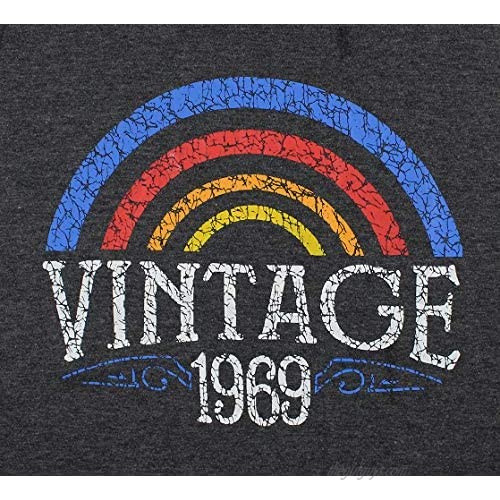Vintage 1969 Original Parts Tank top Women 50th Birthday Gift Vest Casual Summer July 1969 Cami Shirt