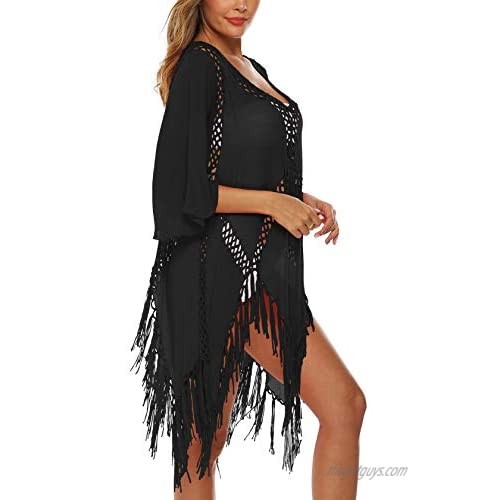 Wander Agio Beach Tops Sexy Perspective Cover Up Dresses Bikini Covers Cover-ups Net