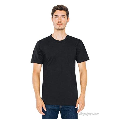 American Apparel Men's Organic Fine Jersey Crewneck Short Sleeve T-Shirt