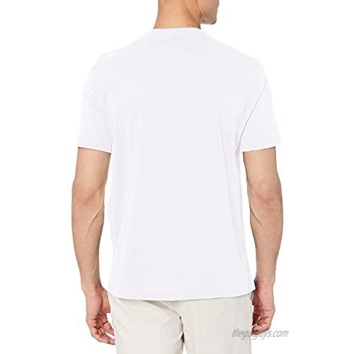 AX Armani Exchange Men's Texture Graphic Pima Cotton T-Shirt