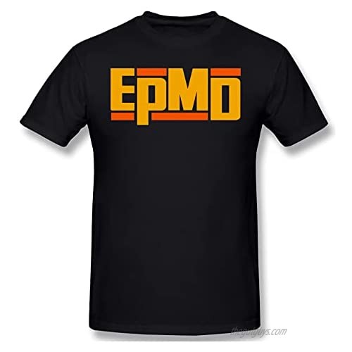 E-P-M-D Mens Short Sleeve T-Shirt Casual Tops Tee Classic Fit Basic Shirts