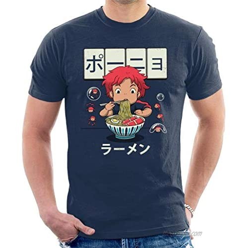 GOERTPO Ponyo Goldfish Ramen Men's T-Shirt