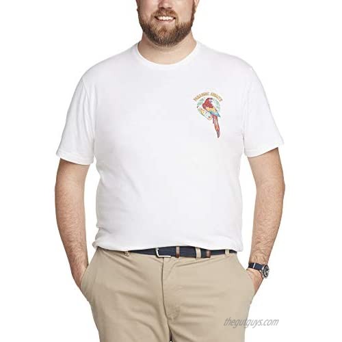 IZOD Men's Big & Tall Big and Tall Saltwater Short Sleeve Graphic T-Shirt