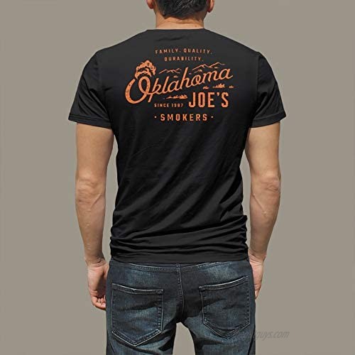 Oklahoma Joe's 5165688W20 Black Pocket T-Shirt Size XX-Large