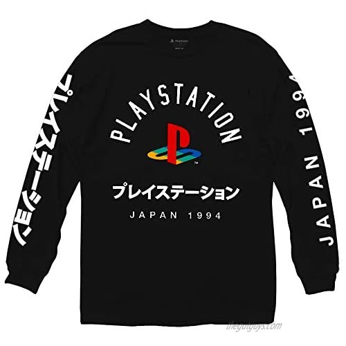 Playstation Logo with Japanese Long Sleeve Shirt