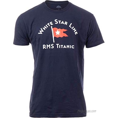White Star Line RMS Titanic Crew | Historic Nautical Sailing Sailor Boating Boater Cruise Cruising T-Shirt for Men Women