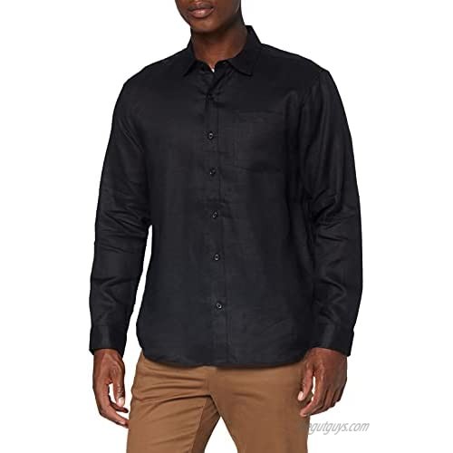  Brand – MERAKI Men's Long Sleeve Linen Shirt