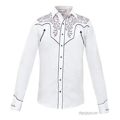 Camisa Rafael Amaya Western Style Blanco - 082CA01