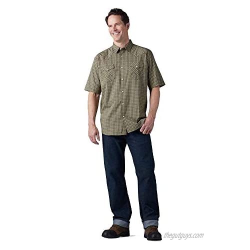 Dickies Men's Short Sleeve Flex Western Shirt