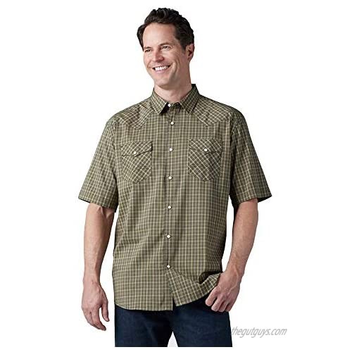 Dickies Men's Short Sleeve Flex Western Shirt