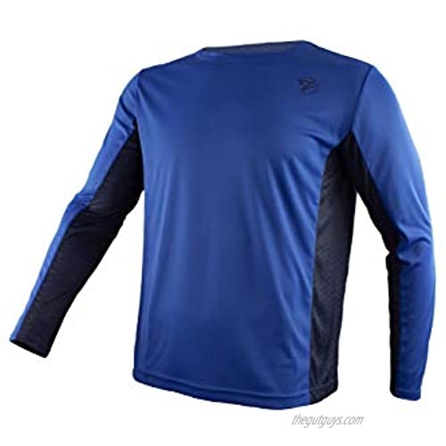 Gillz Men's Long Sleeve UV Fishing Shirt Waterman - UV Protection | Lightweight and Breathable | Moisture Wicking