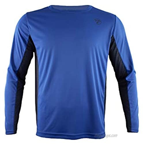 Gillz Men's Long Sleeve UV Fishing Shirt  Waterman - UV Protection | Lightweight and Breathable | Moisture Wicking
