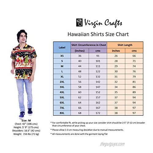 Hawaiian Shirt for Men's Short Sleeve Rainbow Print Casual Fashion Beach Shirt