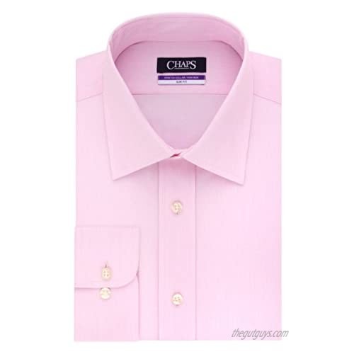 Chaps Men's Slim-Fit No-Iron Stretch-Collar Dress Shirt