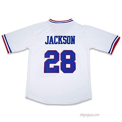 Bo Jackson 28 Memphis Baseball Jersey Stitch Sewn New Novelty Item