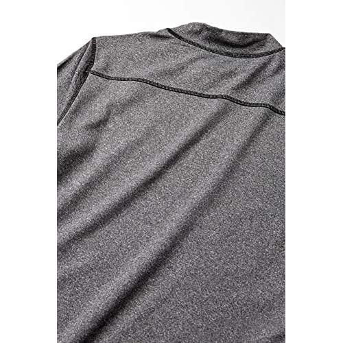 Essentials Men's Control Tech Thermal Long-Sleeve Mock Shirt