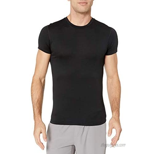Essentials Men's Lightweight Performance Short-Sleeve Base Layer Shirt