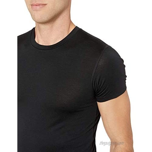 Essentials Men's Lightweight Performance Short-Sleeve Base Layer Shirt