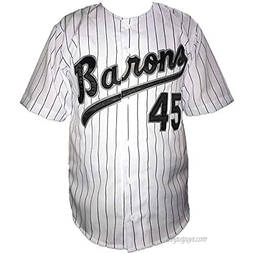 MJ Jeffrey Jordan Baseball Stitch Jersey #45 Barons