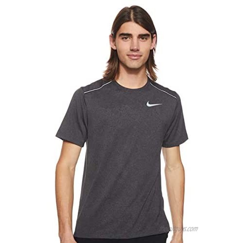 Nike Men's Dry Miler Top Short Sleeve Jaquard GFX
