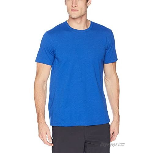 Peak Velocity Men's Performance Cotton Short-Sleeve Quick-Dry Loose-Fit T-shirt