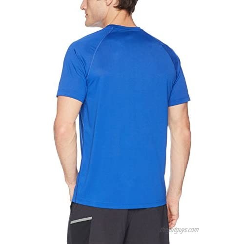Peak Velocity Men's Tech-Vent Short Sleeve Odor-resistant T-Shirt