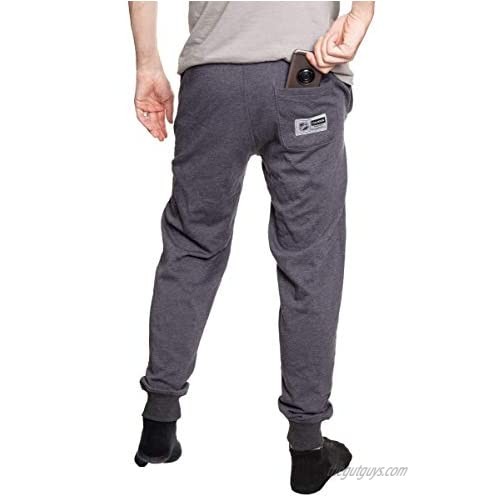 Calhoun Mens Officially Licensed NHL French Terry Tapered Slim Leg Jogger Style Sweatpants