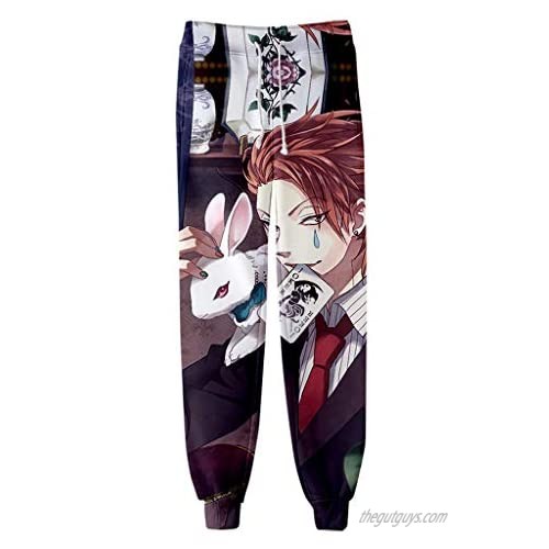 FunStation Anime Hunter x Hunter 3D Printed Cosplay Gym Joggers Casual Pants Trousers Drawstring Sports Sweatpants