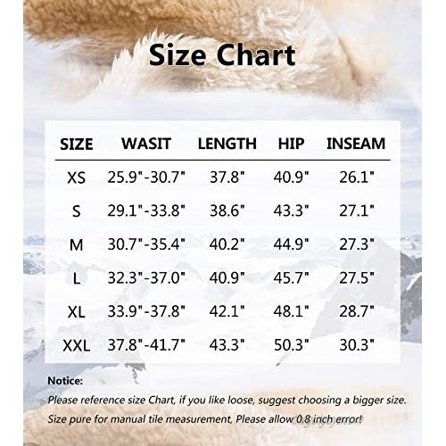 HaoMay Men's Active Winter Fleece Pants Elastic Waist Sherpa Lined Sweatpants