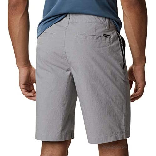 Columbia Men’s Outdoor Elements Chambray Shorts Moisture Wicking Sun Protection